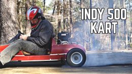 3X-Horsepower-Massive-Burnouts-Indy-500-Go-Kart-Engine-Swap
